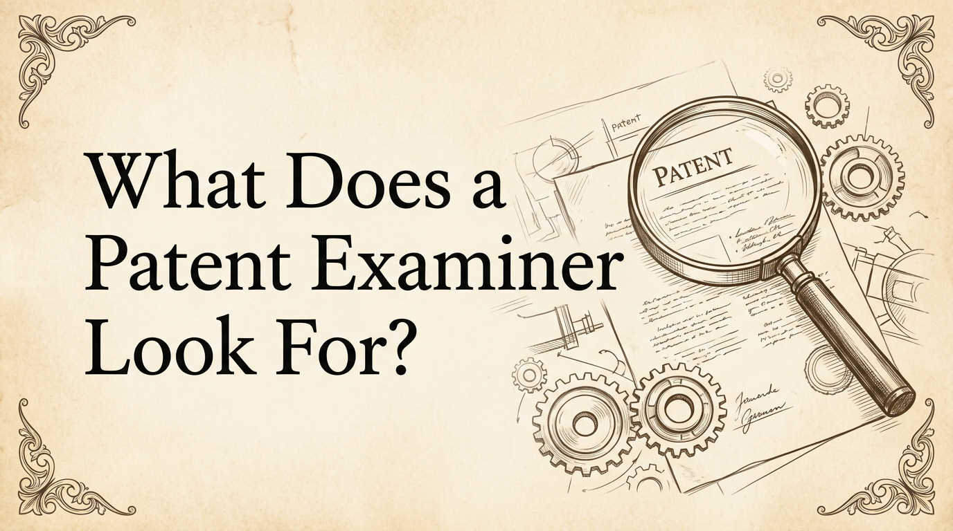 What Does a Patent Examiner Actually Look For? (2026 Guide)
